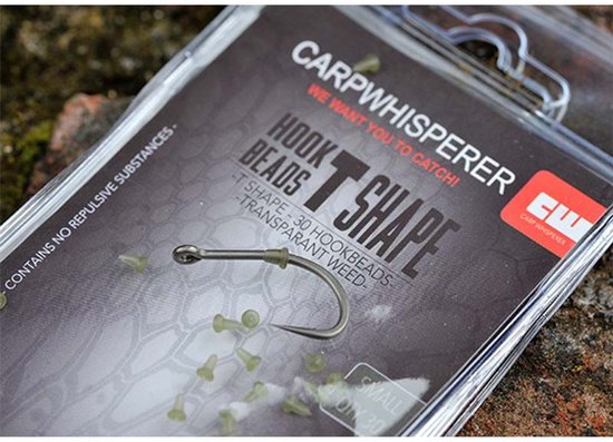 Carp Whisperer - Hook Beads T Shape (30st) van Merkloos — afbeelding 2