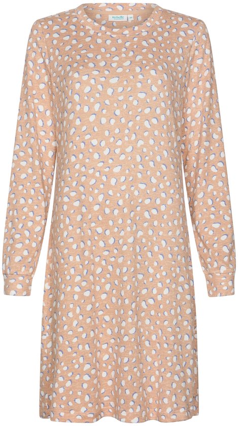 Rebelle - Nachthemd - Cosy Frost - Soft Touch - Beige - Maat 42