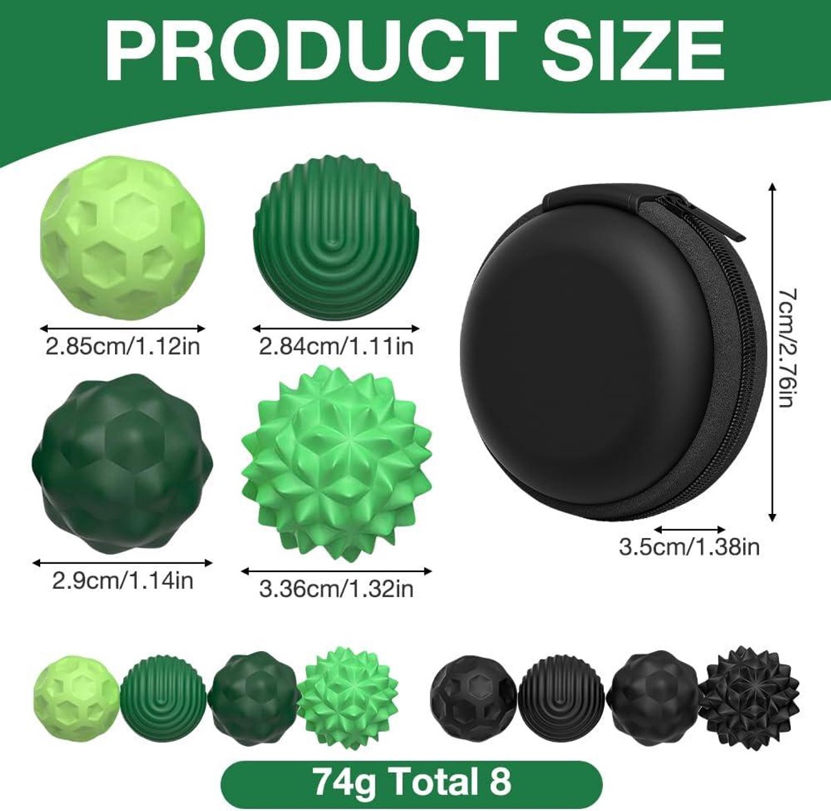 Felly Lot de 8 balles sensorielles magnétiques - Jouet anti-stress - En silicone - Attraction magnétique - Avec coque en silicone - Pour adultes et enfants Felly Lot de 8 balles sensorielles magnétiques - Jouet anti-stress - En silicone - Attraction magnétique - Avec coque en silicone - Pour adultes et enfants