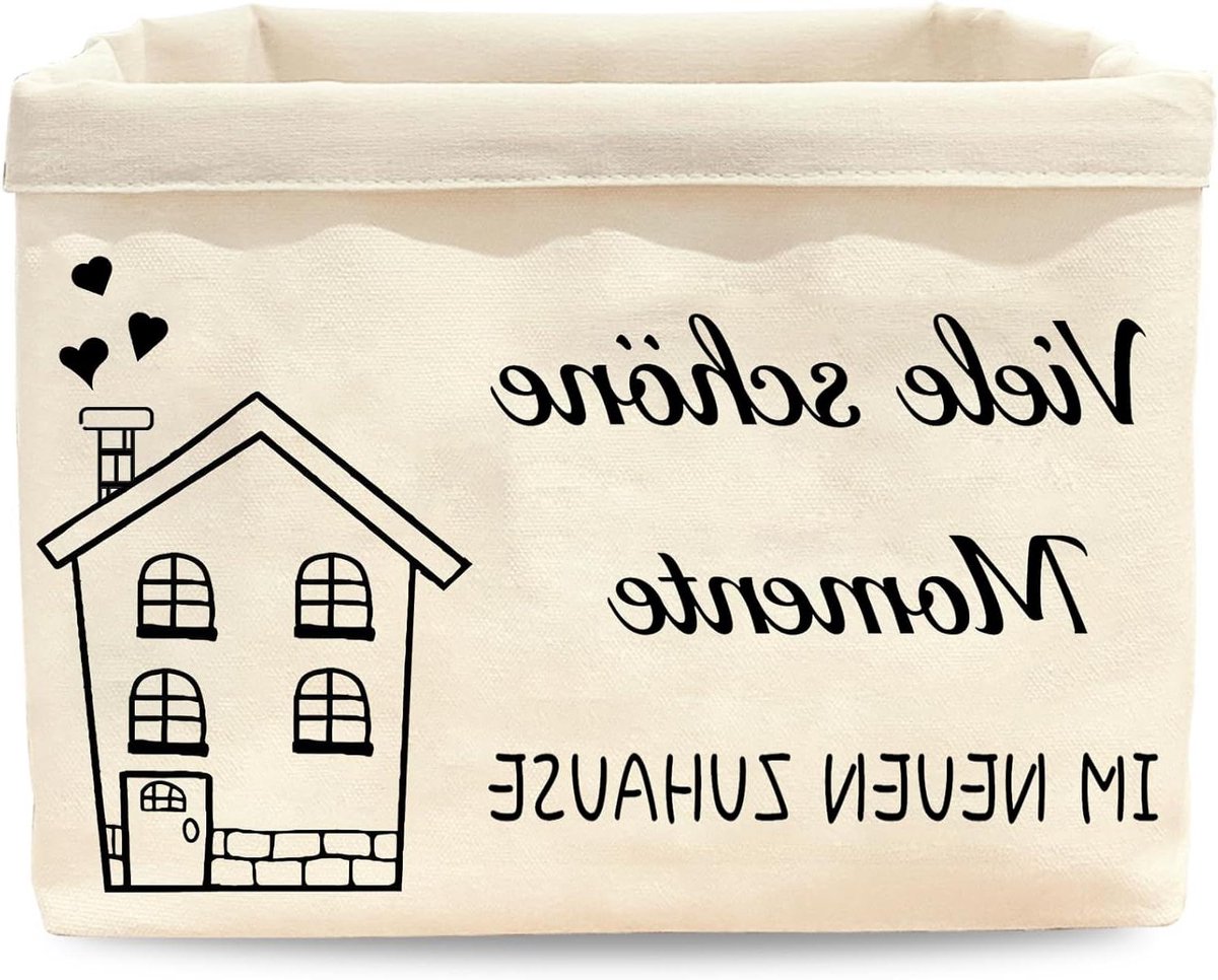 Inovra Plus - Broodmand van stof voor een moderne broodzak - perfect housewarming cadeau