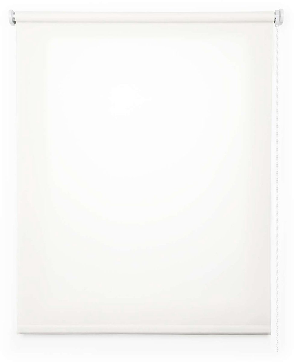 Storesdeco - Rolgordijnen, Doorschijnend rolgordijn Wit, 100x250 cm