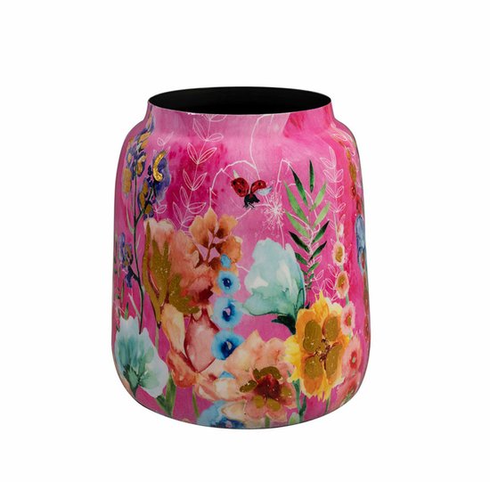 TS Collection - Cache-pot Fiesta fuchsia D21 H24 - Design Lammie
