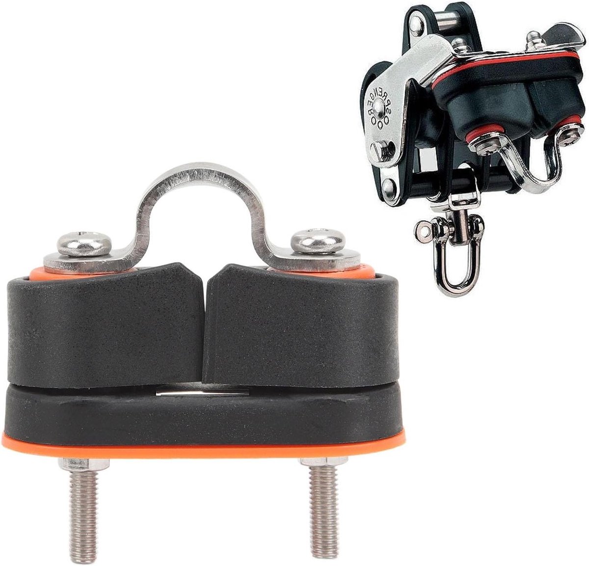 Inovra Plus - Cam Cleat voor Sailing en Kayaking - Nylon - Hoge Belasting - Marine Kogellagers ```