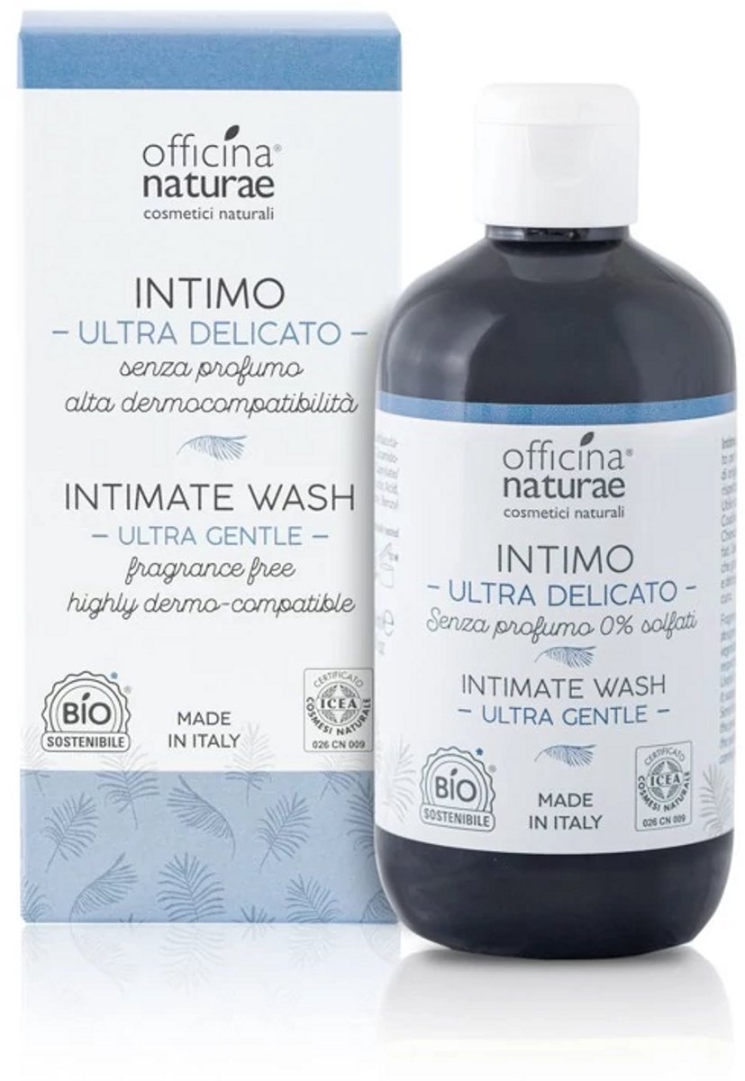 Intieme reiniger - wasgel voor intieme hygiëne - biologisch parfumvrij en sulfatenvrij - voor de gevoelige huid