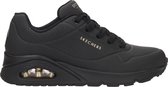 Skechers Uno - Stand On Air - Dames Sneakers - Zwart