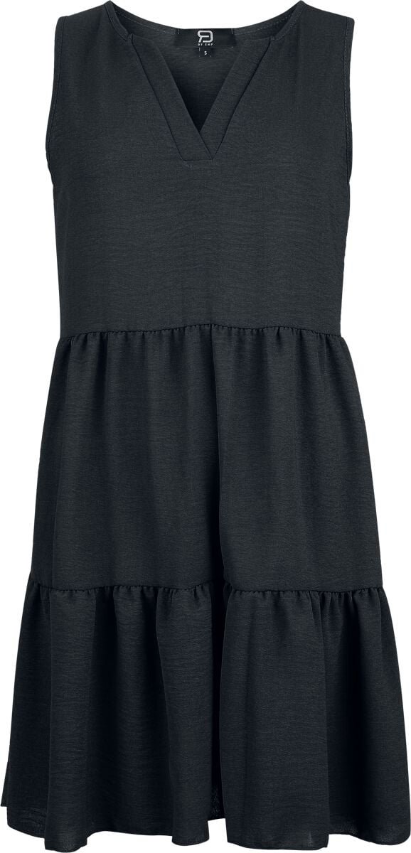 R.E.D. Rock-Engineered Design zwarte basic jurk - Dames - M