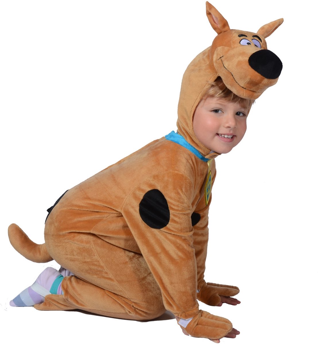 Scooby-doo Verkleedpak Hond Junior Katoen Bruin Maat 92-98
