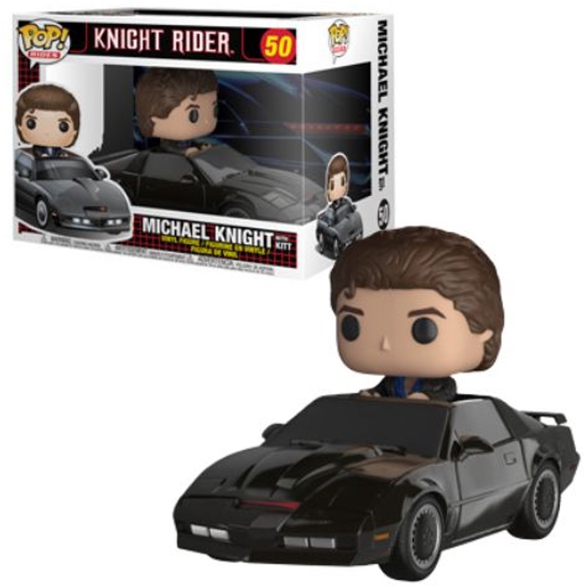 Funko Pop! Knight Rider Michael Knight with KITT #50