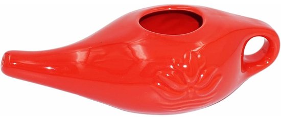 Neti Pot Keramiek Rood 250 ml