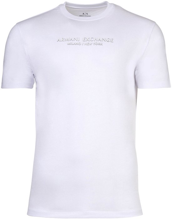 Printed Short-Sleeve Round Neck T-Shirt - White Shirts