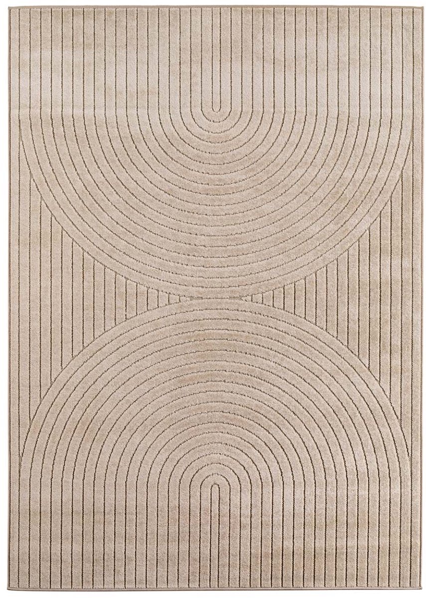 Scandinavisch buitenkleed - Naara Soli beige 280x370 cm