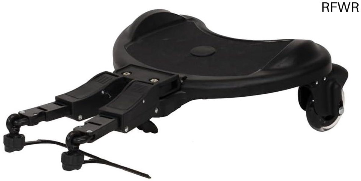 RFWR® Meerijdplankje Universeel Smart Fit Zwart