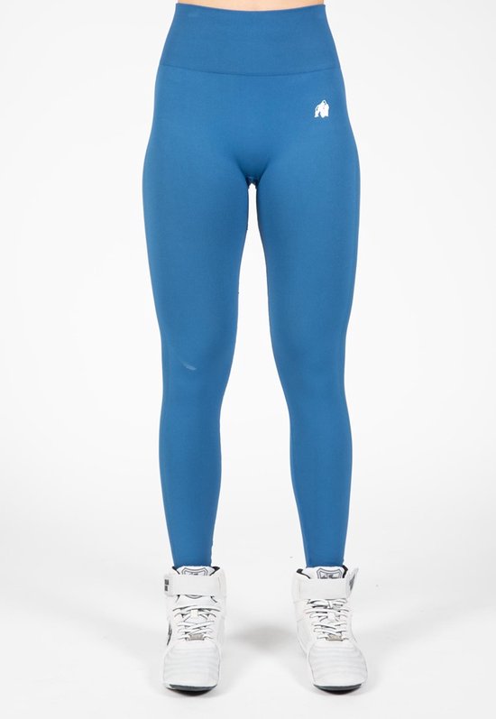 Gorilla Wear Hilton Seamless Legging - Blauw - XS/S van Gorilla Wear — afbeelding 5