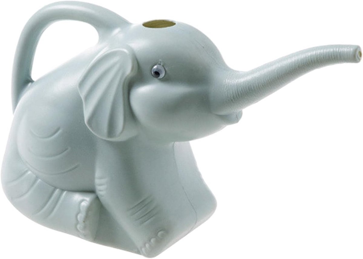 Bloemengieter met olifant, tuingieter, modern, kleine decoratieve gietkan voor binnen en buiten,
