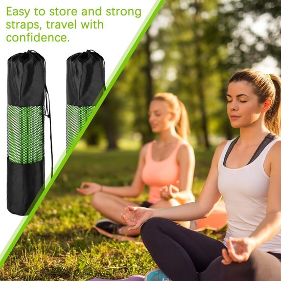 Carpet Gym Pilates Bag - Yoga Mat Bag met Verstelbare Schouderriem - Waterdichte Functionele Yoga Mat Bag - Cadeau voor Vrouwen — afbeelding 2