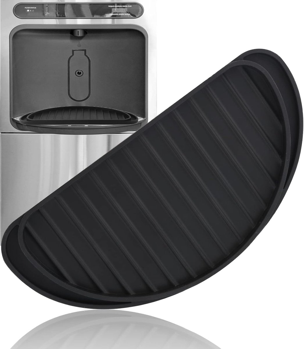 Drip Tray - Silicone Reusable Water Collector - Non-slip Water Dispenser voor Koelkast