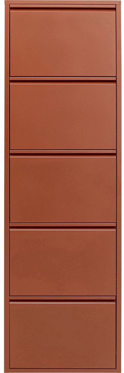 Schoenenkast Caruso bruin 5 laden Kare Design