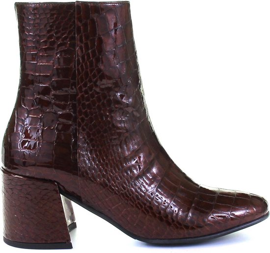 VIA VAI Vrouwen Enkellaarsjes - 5101101-01 - Brique - Maat 39 | bol.com