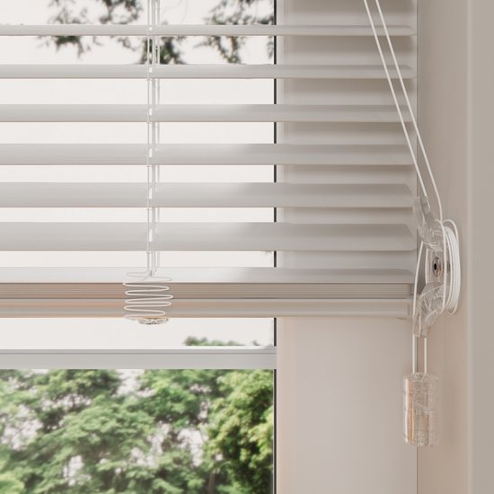 Store vénitien en aluminium 25 mm Easy White 100 x 175