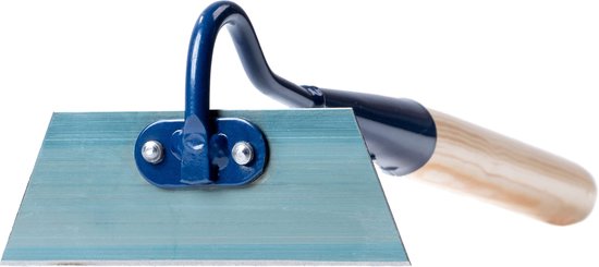 KADAX Tuinhak van metaal, hak met steel van hout, onkruidhaak voor het losmaken, luchten en wieden van de grond, tuinaccessoires voor het verwijderen van onkruid (W: 14cm, trapeziumvorm, kort) van Merkloos	 — afbeelding 2