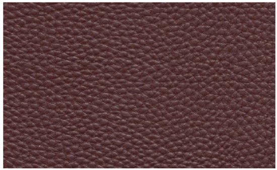 Texture de cuir artificiel grainé brun foncé.