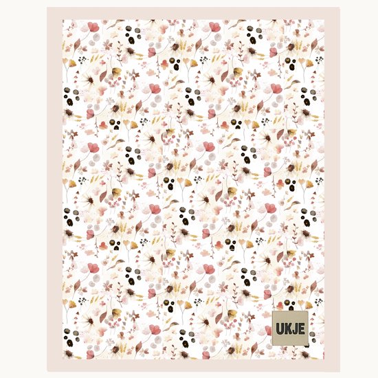 Ukje Speelmat Baby - Speelkleed Baby - Antislip - Met Gratis Tas - Speeltapijt - 150 bij 200 cm - Playmat - Babygym - Opvouwbaar - Oeko-Tex Gecertificeerd - Wilde Bloemen — afbeelding 2