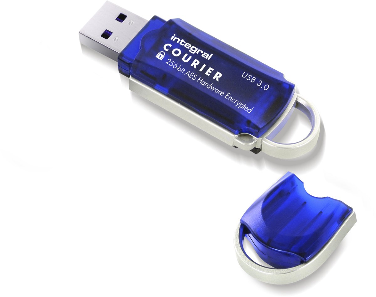 Integral Crypto Dual FIPS 197 Encrypted - USB-stick - 16 GB