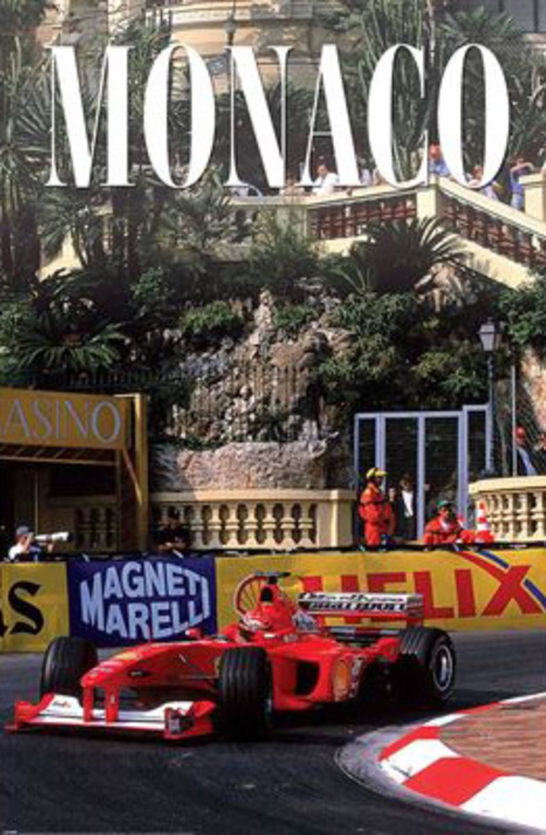 Pyramid Poster Monaco Race 61x91,5cm Divers