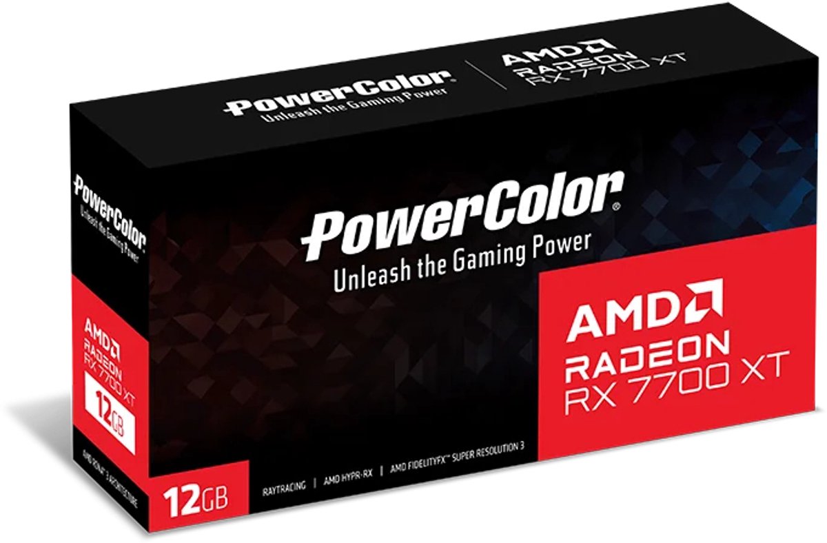 Powercolor Radeon Rx 7700 Xt Amd 12 Gb Gddr6 videokaart - afbeelding 4