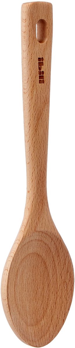 IBILI SPAANSE LEPEL Hout 25 cm, roestvrij staal, bruin, 25 x 7 x 3 cm