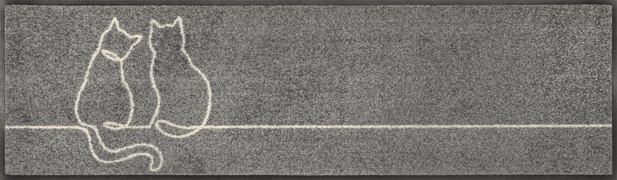 Kleen-Tex Wash+Dry Design Wasbare Deurmat - Loper - Lovetails - 35 x 120cm
