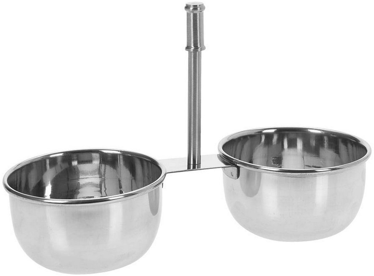 Sauskom Excellent Houseware Dubbel 21 x 9 x 14,5 cm Roestvrij staal