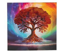 Crystal Card Kit ® Tree of life (18x18 cm)