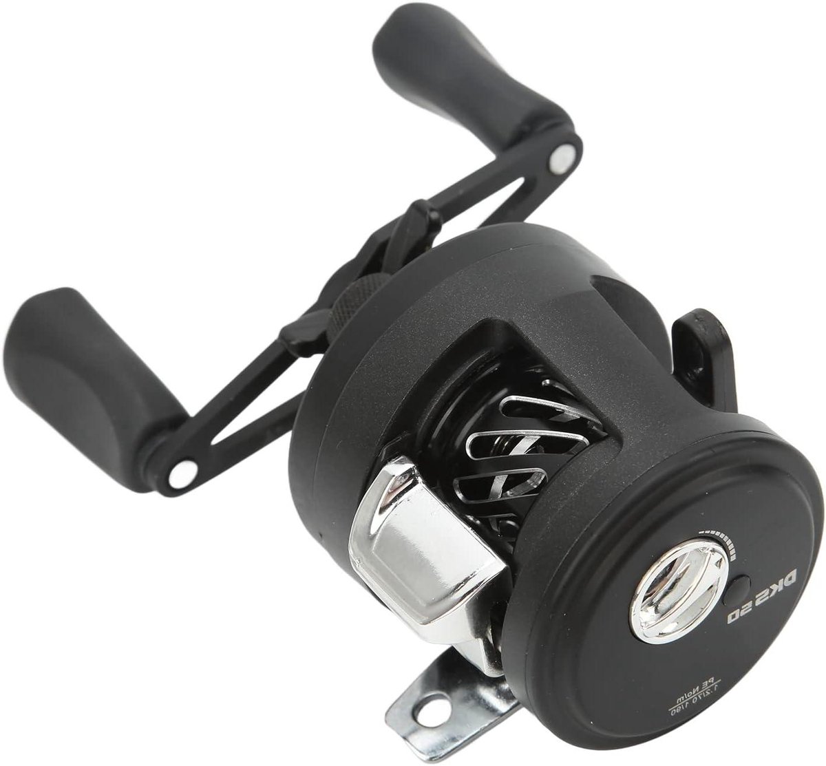 Allecto Plus - Baitcasting Reel voor Lang Afstand Vissen - Links Handvat - NMB Lagers - Vis Accessoires - 75+ Caracters