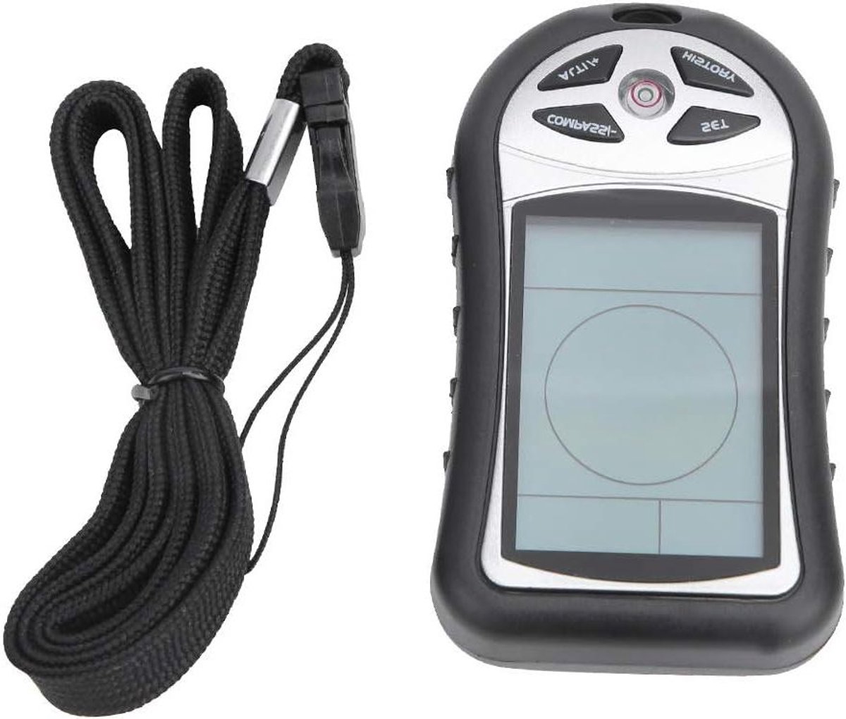 Allecto Plus - Draagbare Multifunctionele Hoogtemeter Barometer Thermometer Kompas Klok Kalender voor Bergbeklimmen Camping Outdoors met Navigatiefunctie