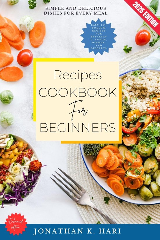 Recipes Cookbook for Beginners: - cover
