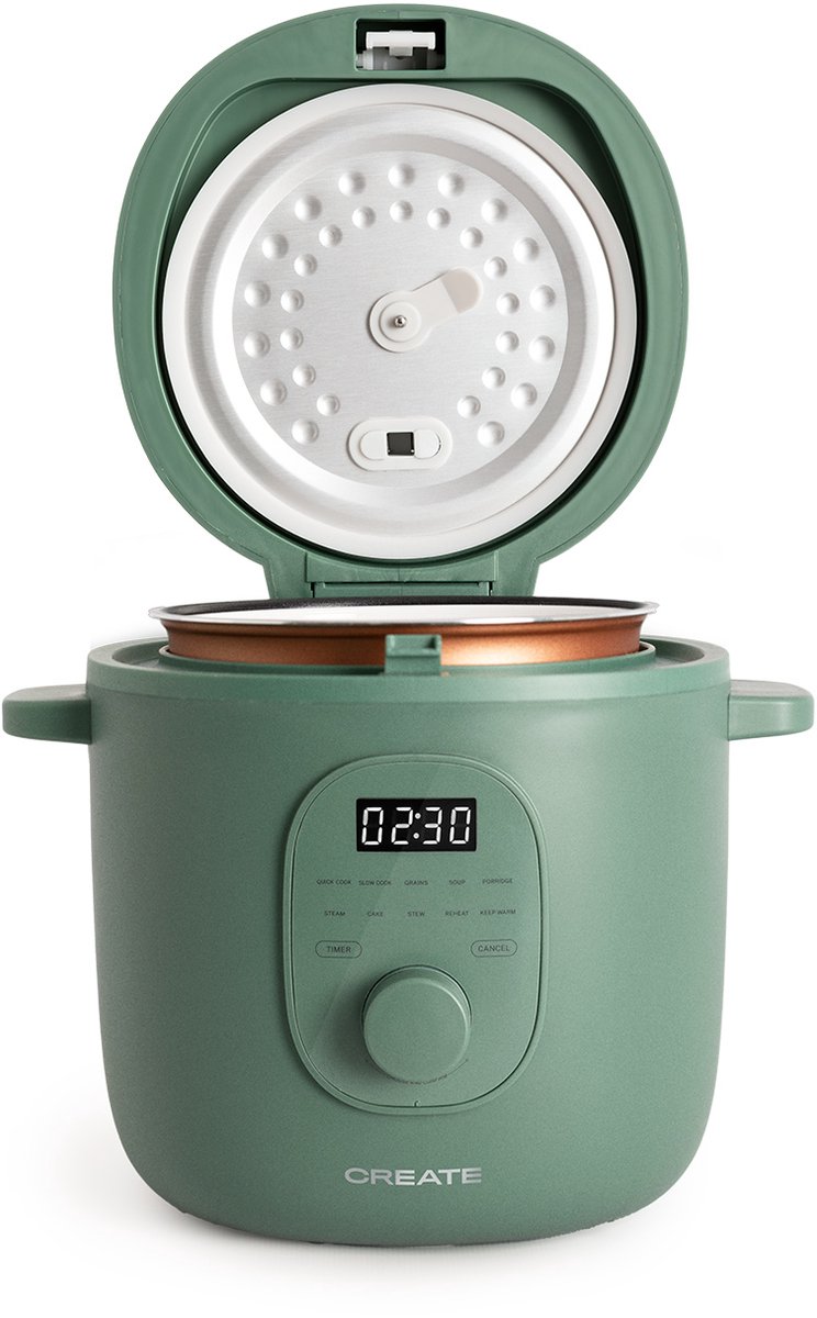 CREATE - Multifunctionele elektrische rijstkoker met stoommandje - RICE COOKER STUDIO 1,2L thumbnail 5