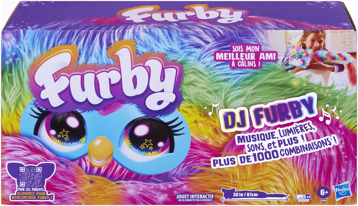 Furby DJ Furby, interactief knuffeldier - Franstalig — afbeelding 6