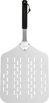 Cozze® Geperforeerde Lichtgewicht Aluminium Pizzaschep, 60×28×28 cm