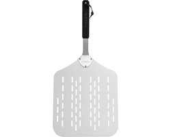 Cozze® Geperforeerde Lichtgewicht Aluminium Pizzaschep, 60×28×28 cm