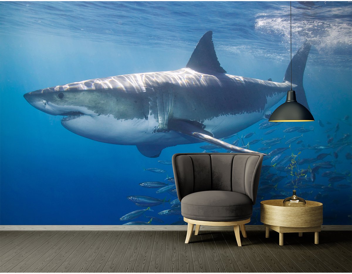 Fotobehang WhiteShark DD114701 A.S. Création XXL 5 | 3D Fotobehang