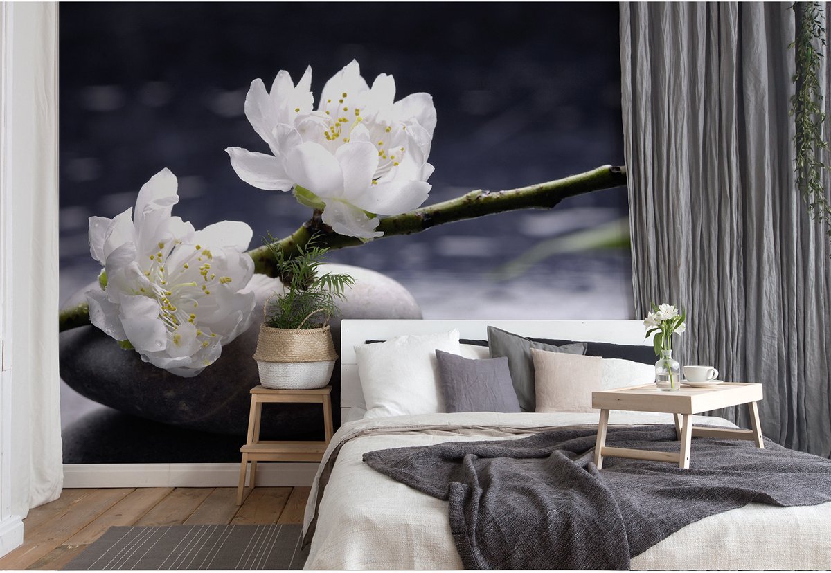 Fotobehang WhiteFlowers DD115116 A.S. Création XXL 5 | Goedkoop fotobehang