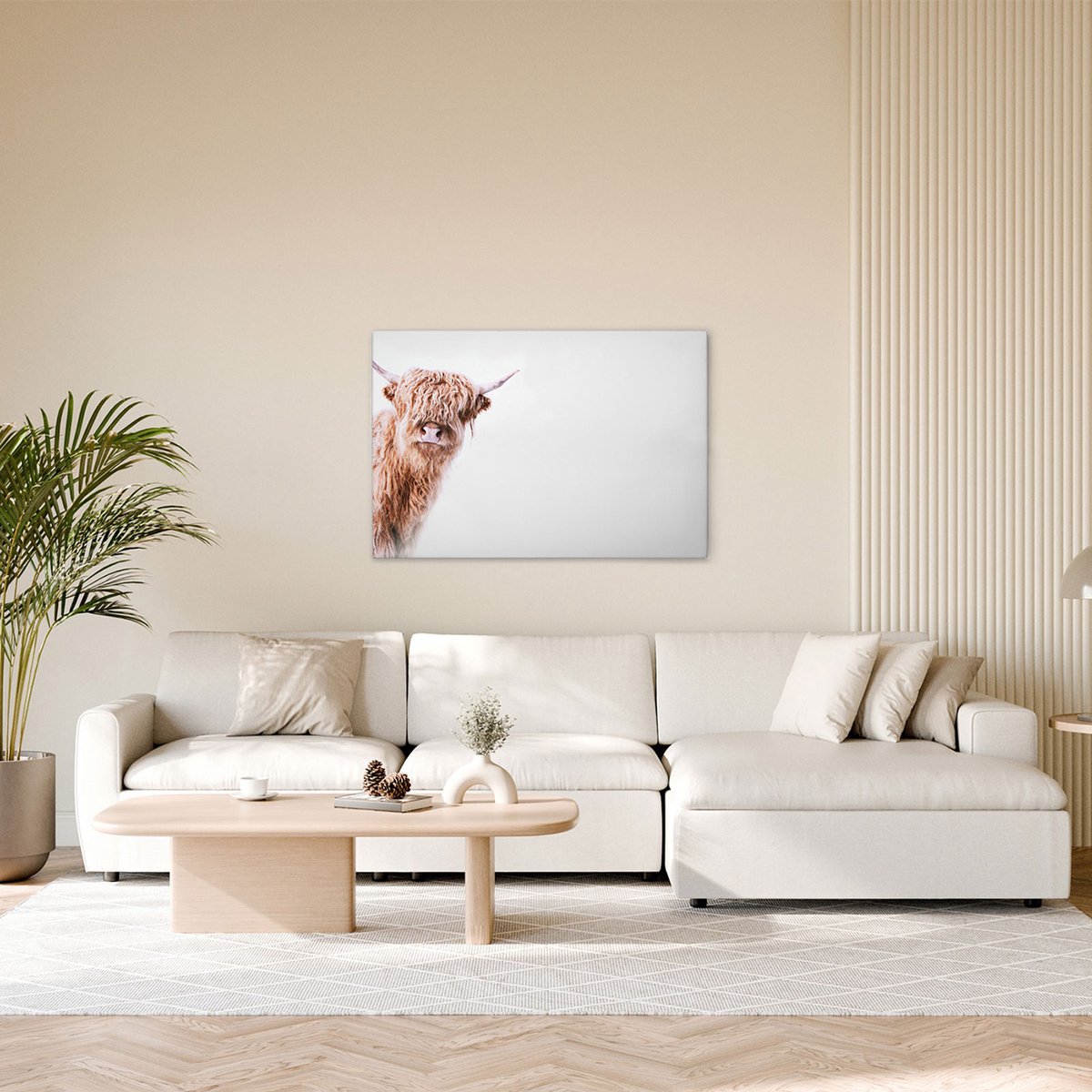 Canvas Highland Cattle 2 | DD132233