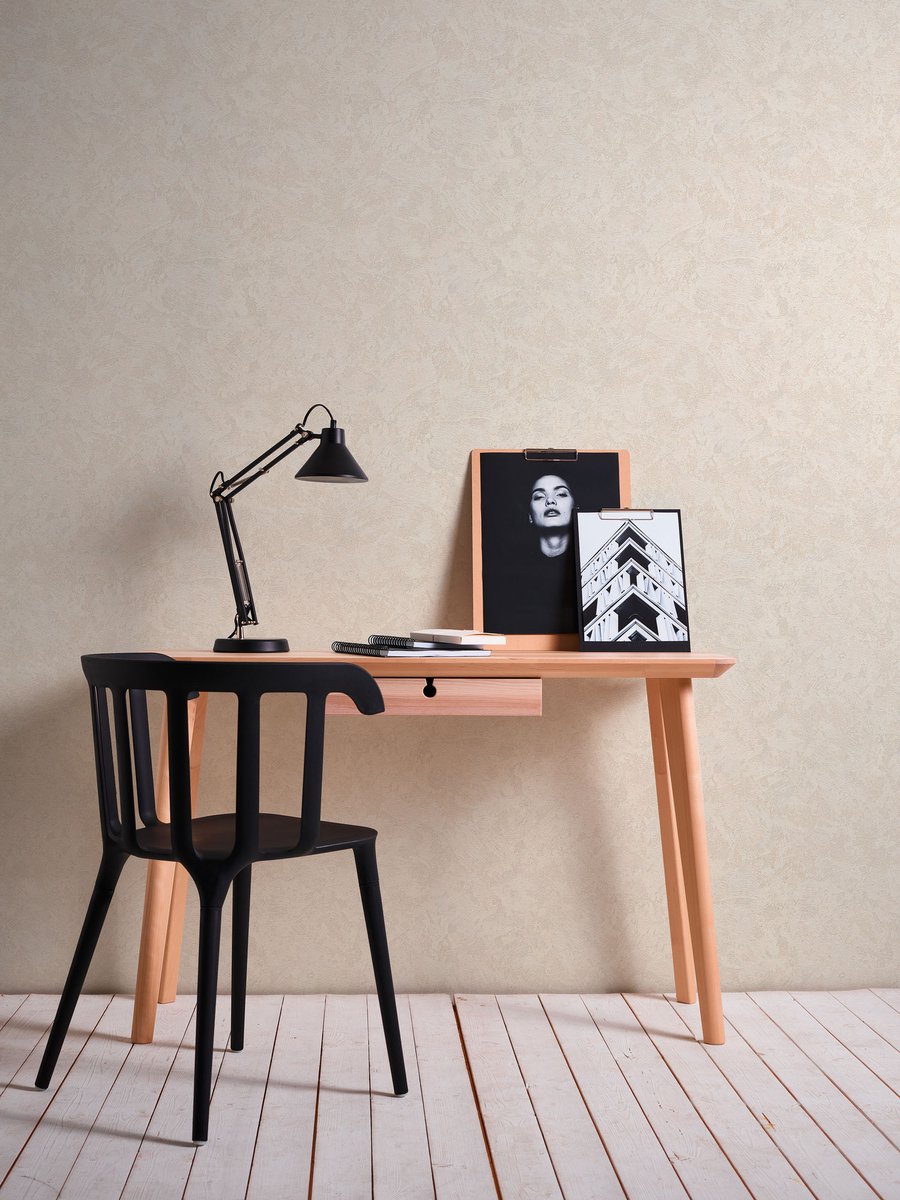 Patroon behang Vliesbehang Beige / Creme Grijs 338633 | Koop nu voordeling behang