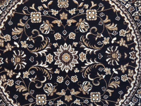 Asymmetrisch Berbers shaggy tapijt - 160 x 230 cm - Wit en zwart - BARDIO