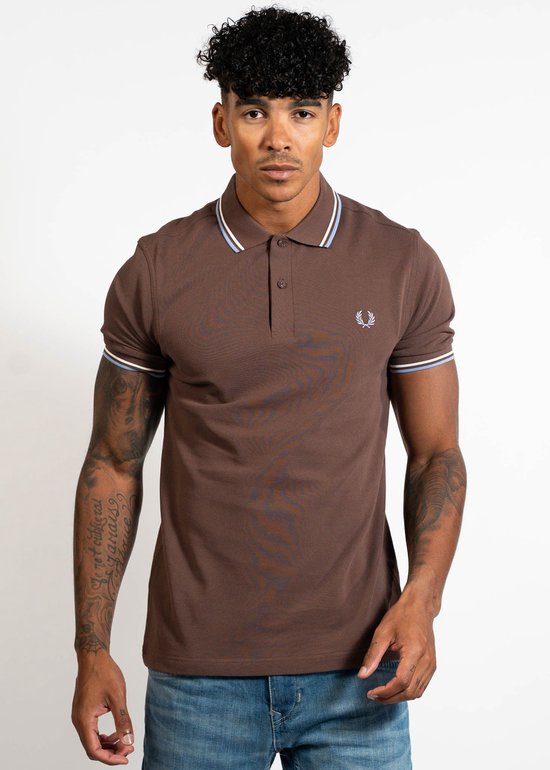 Fred Perry Twin tipped fred perry shirt - crbri ecr lghsmo
