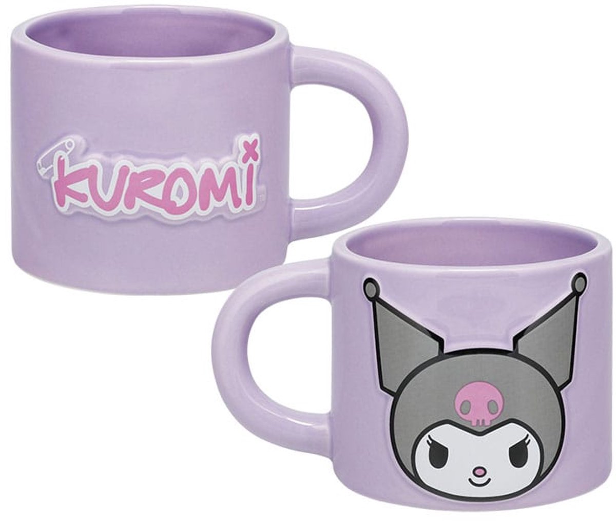 Paladone Products Sanrio Mok / Beker Kuromi Cups & Mok / Bekers