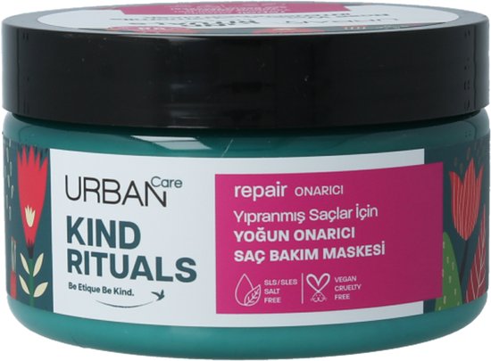 Urban Care Kind rituals rose water chamomile hair mask 230 Milliliter | bol