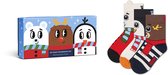 Happy Socks - Kindersokken 3-Pack Klaar voor de Sneeuw Cadeauset / Maat 2-3 Jaar - Get Ready For Snow Gift Set
