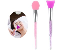 2 stuks siliconen gezichtsmaskerborstel applicator - gezichtsmasker applicator - siliconen…